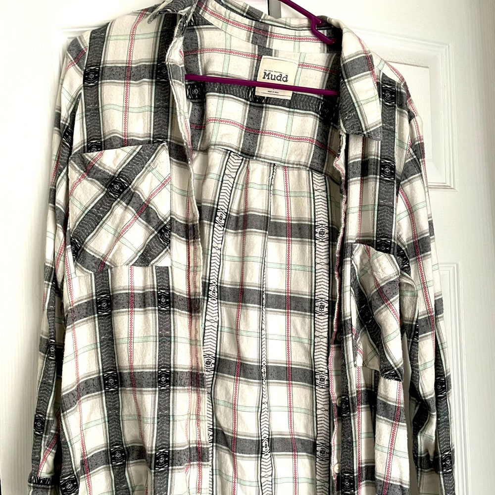 MUDD Womens Flannel